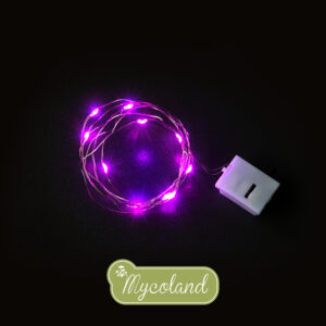 MINI 10 LED valguskett roosa